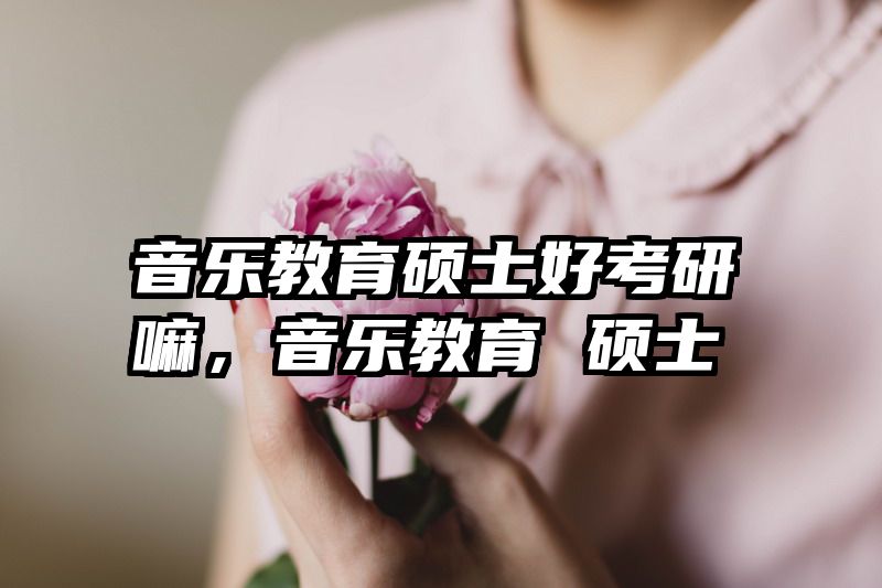 音乐教育硕士好考研嘛，音乐教育 硕士