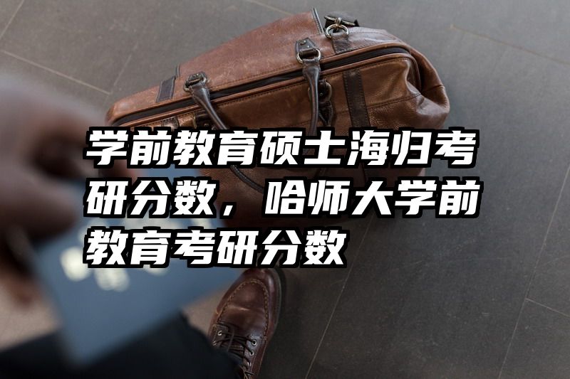 学前教育硕士海归考研分数，哈师大学前教育考研分数